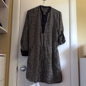 Vince Silk Shirtdress